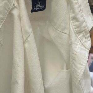 Cream Button-Up Shirt